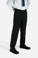 Monkwearmouth Boys Approved Putney Black Trousers - with 1/2 Elastic